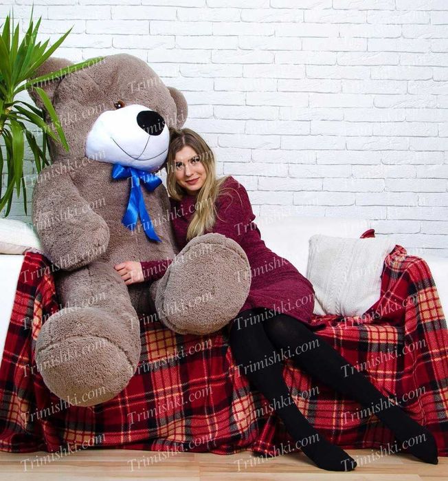 Великі плюшеві ведмедики! М'які іграшки Опт, дропшипінг, роздріб