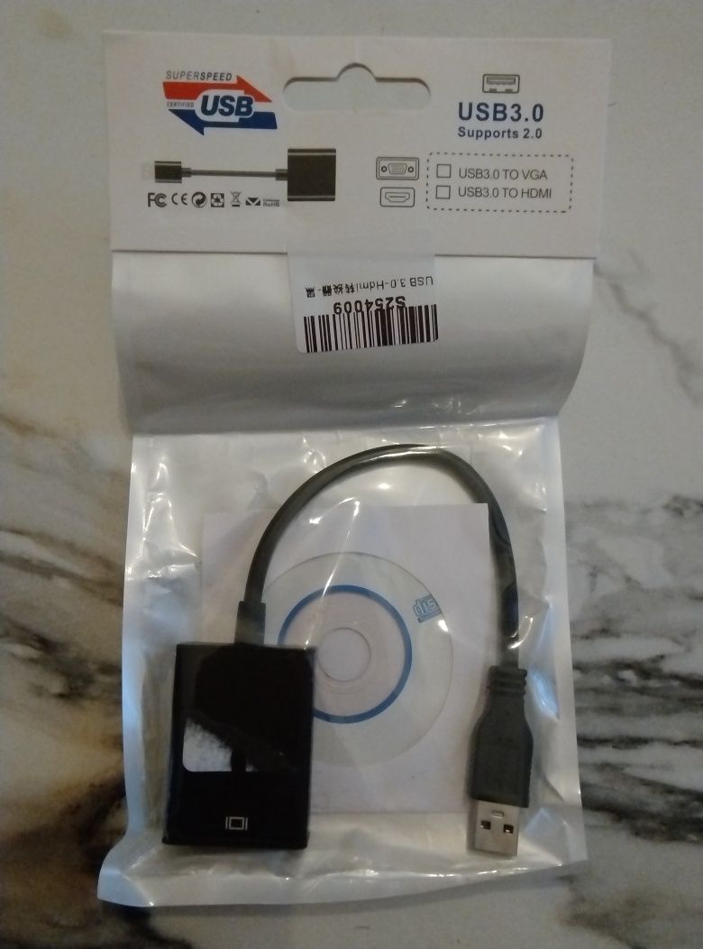 Szybki port USB ,Adapter Multiport/HDMI