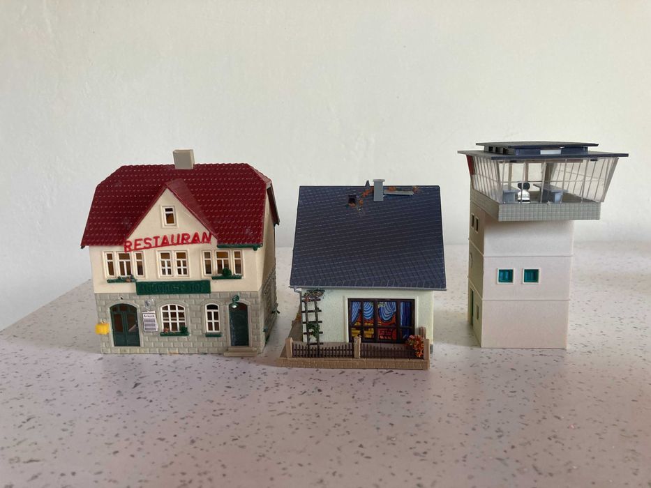 Железная дорога стандарт НО. Здания.