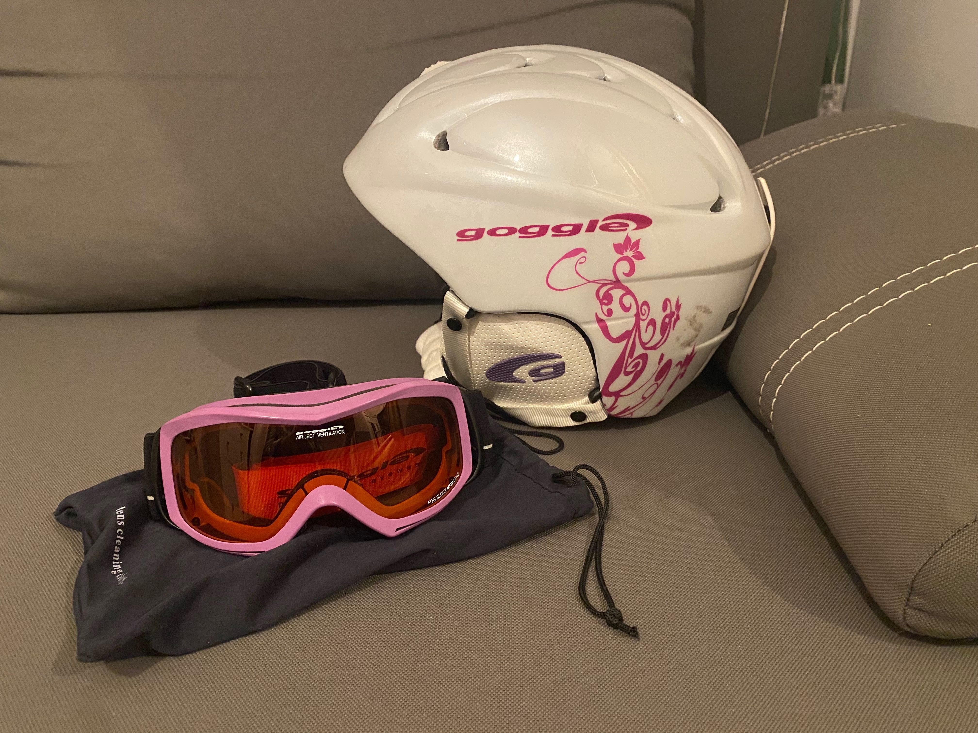 Kask goggle i okulary