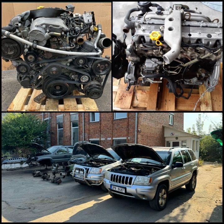 Розборка Jeep Grand Cherokee WK1 3.0 crd WK1 4.7 WJ 2.7 WJ 3.1 Мотори