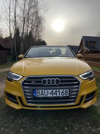 Audi S3 CABRIO 2.0 TFSI Quattro w kolorze vegas yellow JAK NOWY !!!