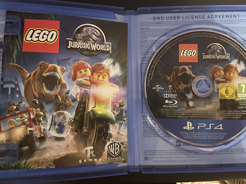 Gra LEGO Jurassic Park na PS4/PS5