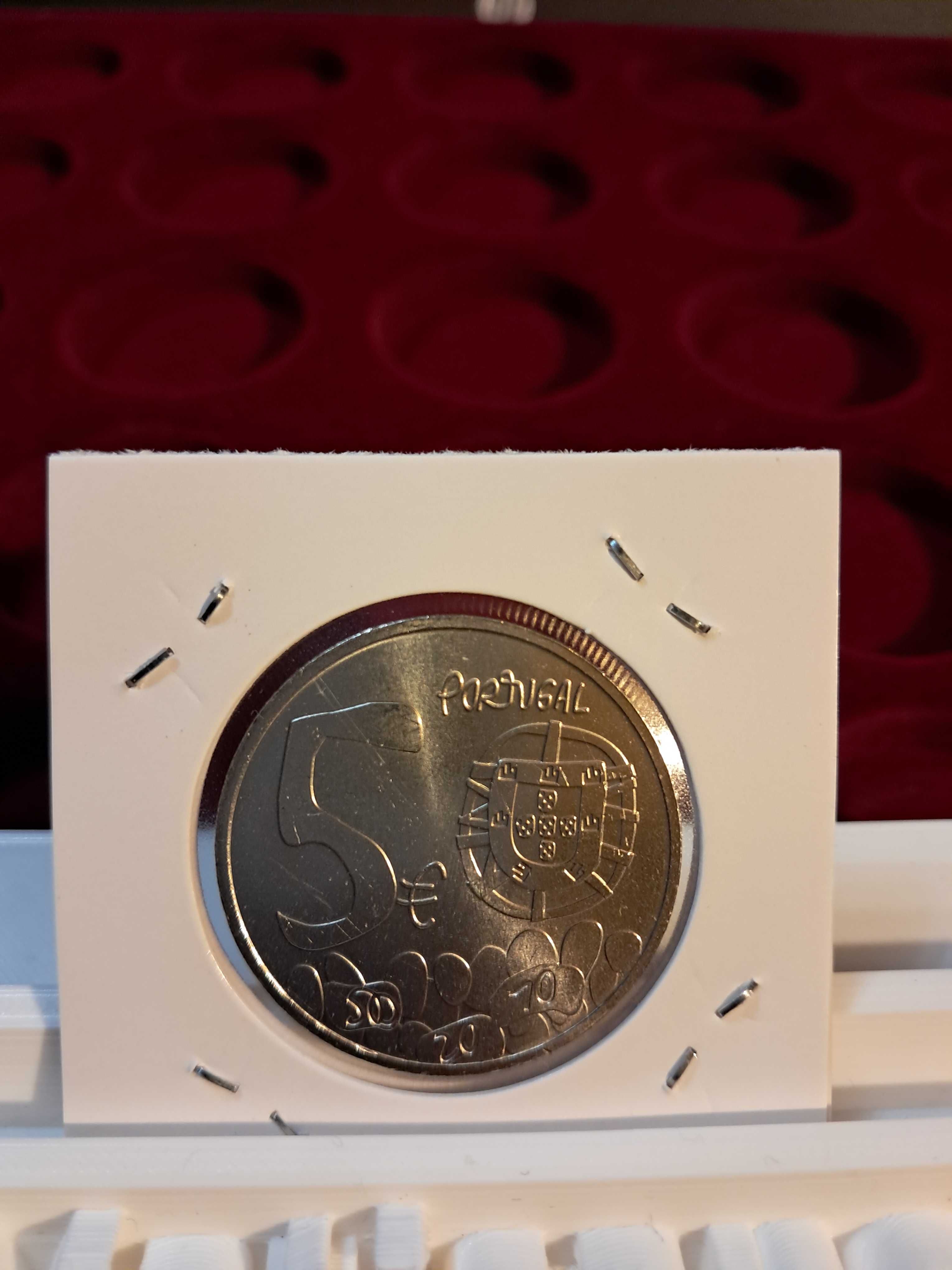 Nova moeda 5€ O Conhecimento