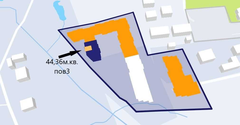 Продаж 1 кім. кв , 44,36 м2 , ЖК Вілла Зубра , вул. Лісна, БЕЗ КОМІСІЇ