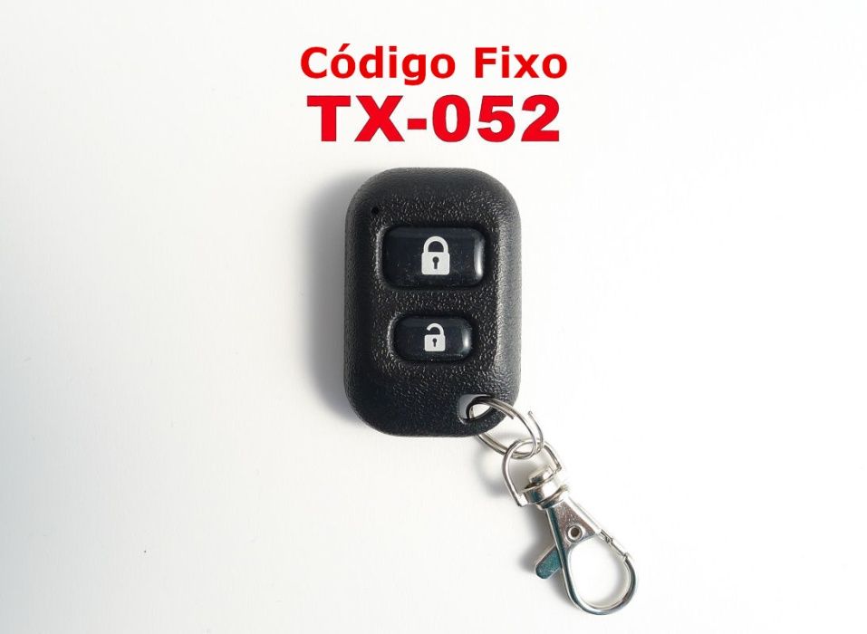 Comandos de portão de garagem - Código Fixo e Rolling Code - 433MHz