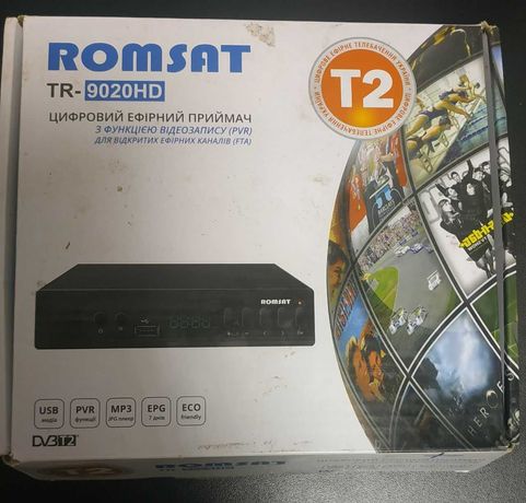 Приставка Т2 ROMSAT TR-9020HD