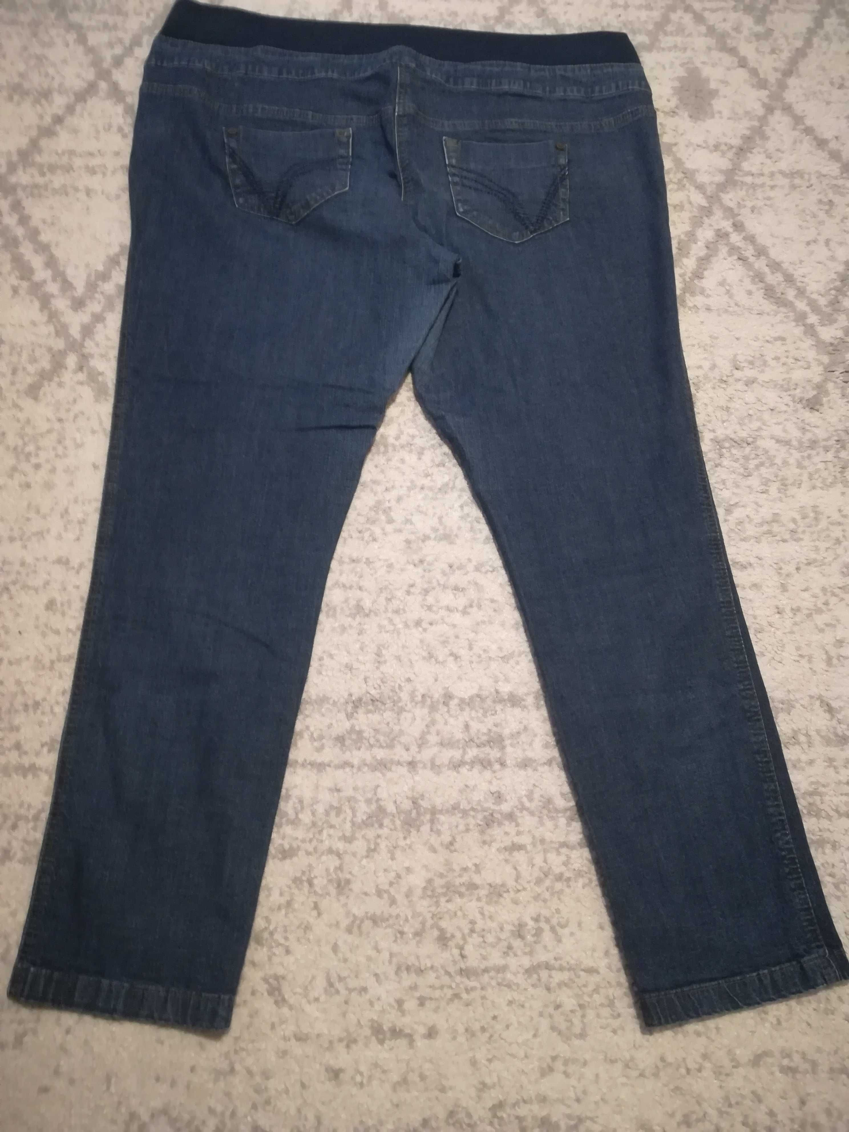 Spodnie ciążowe jeans rozmiar 18/ 44 rurki