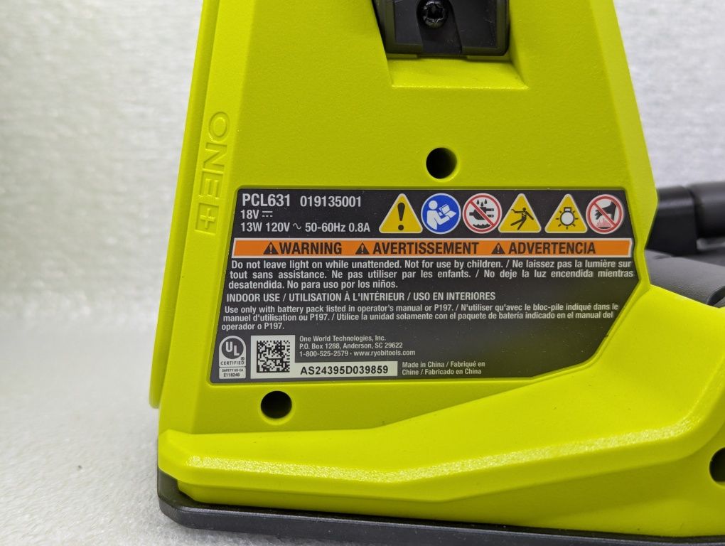 Ryobi PCL631B LED 3000 лм