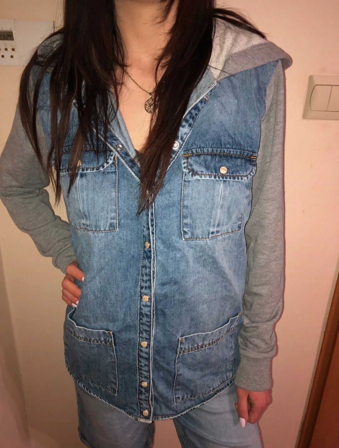 River Island bluza z jeansem 14 L/XL