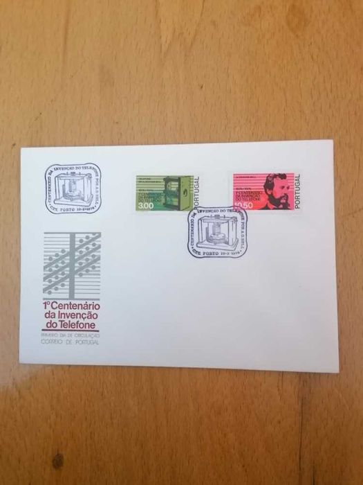 FDC, 1º. Centenário Invenção do Telefone
