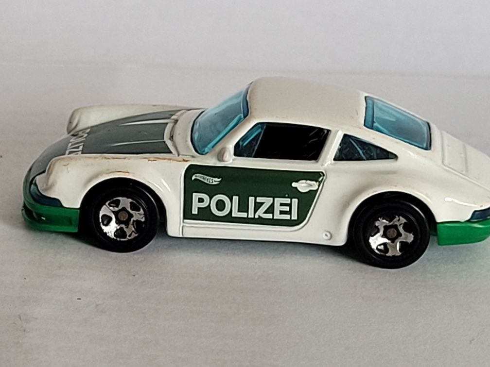 Autko Hot Wheels policja resorak Porsche 911