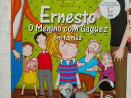 Livro Ernesto o menino com gaguez em família