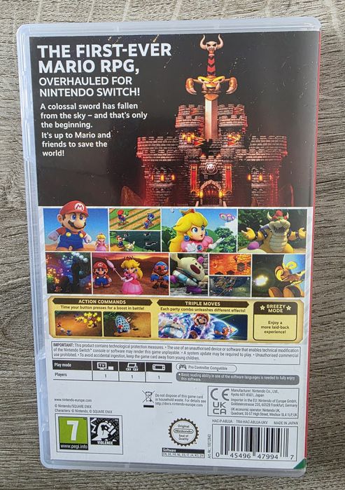 Super Mario RPG Nintendo Switch