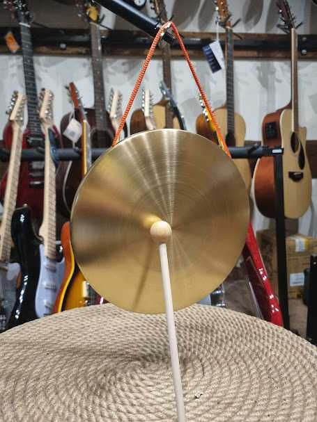 Gong stalowy z pałką TG22 instrument perkusyjny do zestawu ORFA