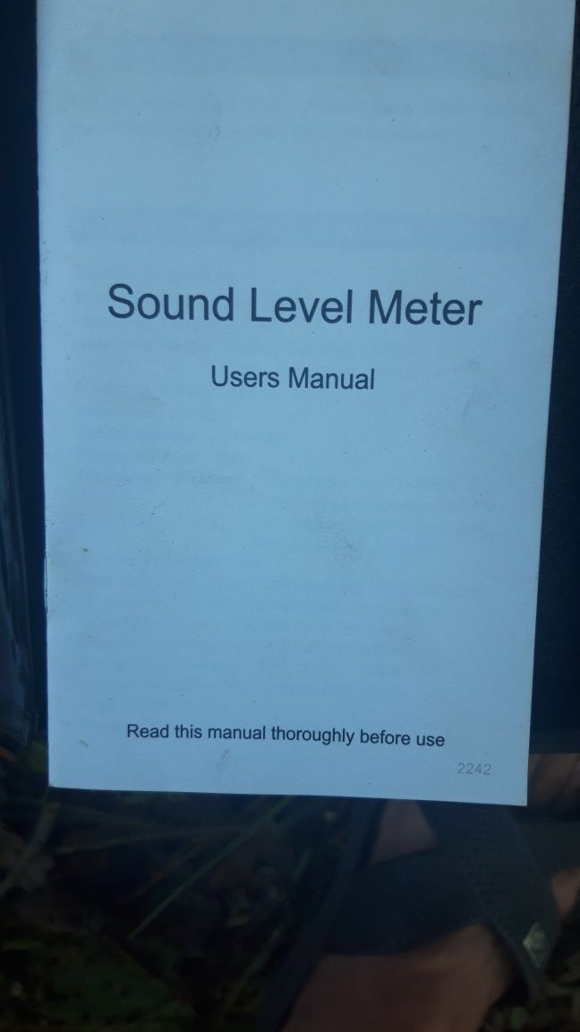 Шумомер sound level meter em2242