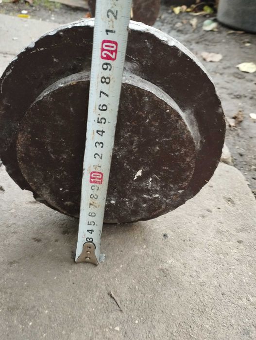 Sztanga - hantel szeroki -24 kg stalowy