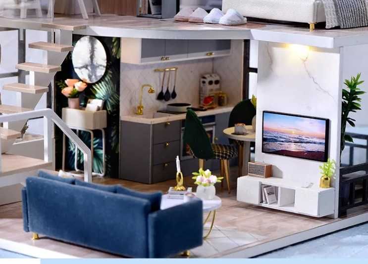 Румбокс (DIY House)  будинок для самостійного складання Satisfied Time