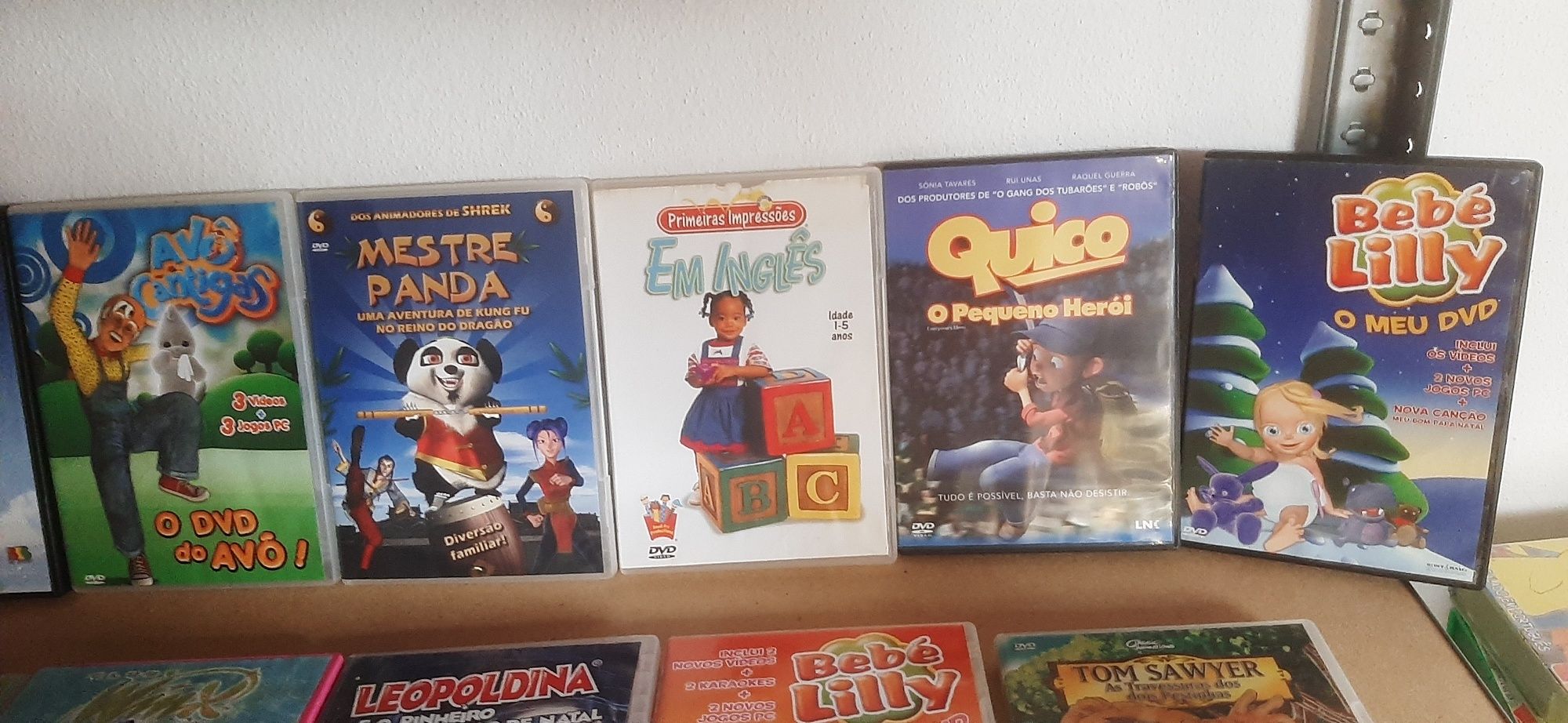Dvd infantis (Histórias Antigas)