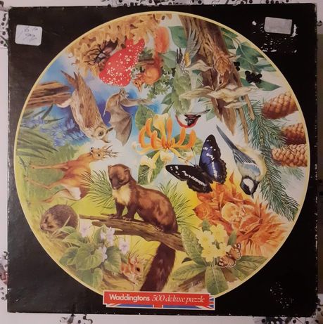 Waddingtons Puzzle, Woodland Wildlife, 500 elementów