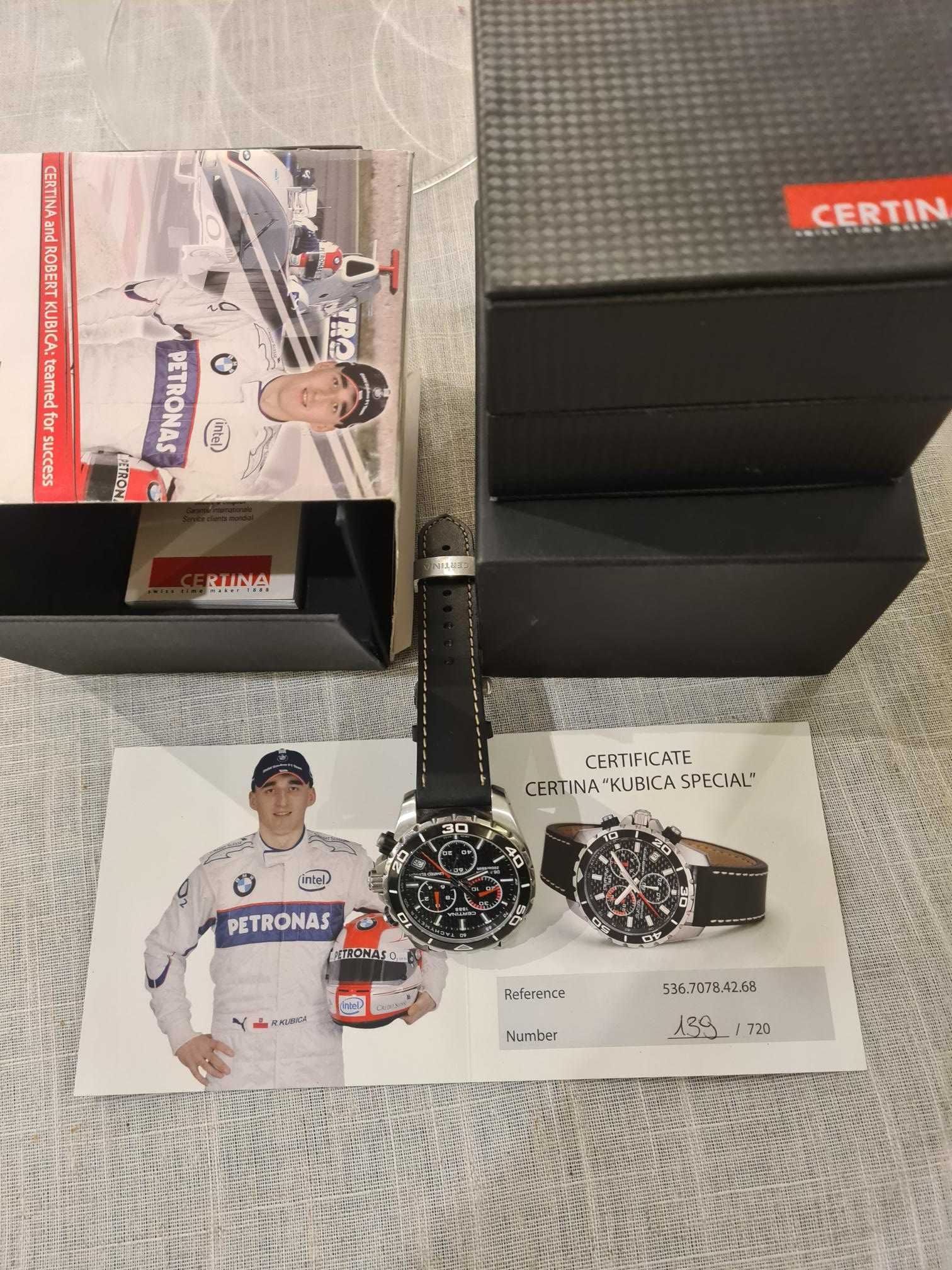 Zegarek Certina ds action Robert Kubica limited edition