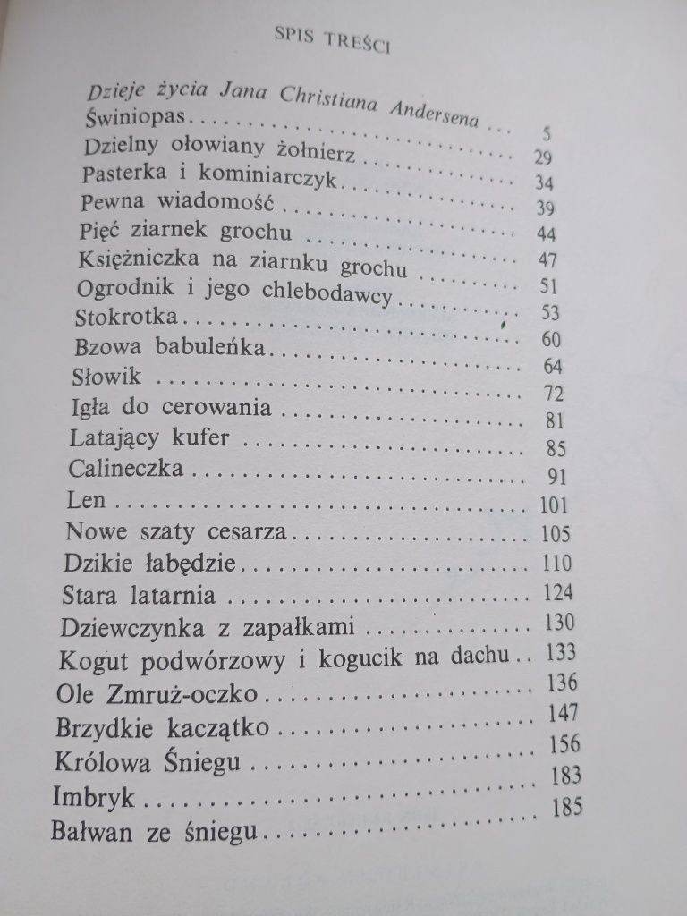 J.C. Andersen, J.M.Szancer - Baśnie