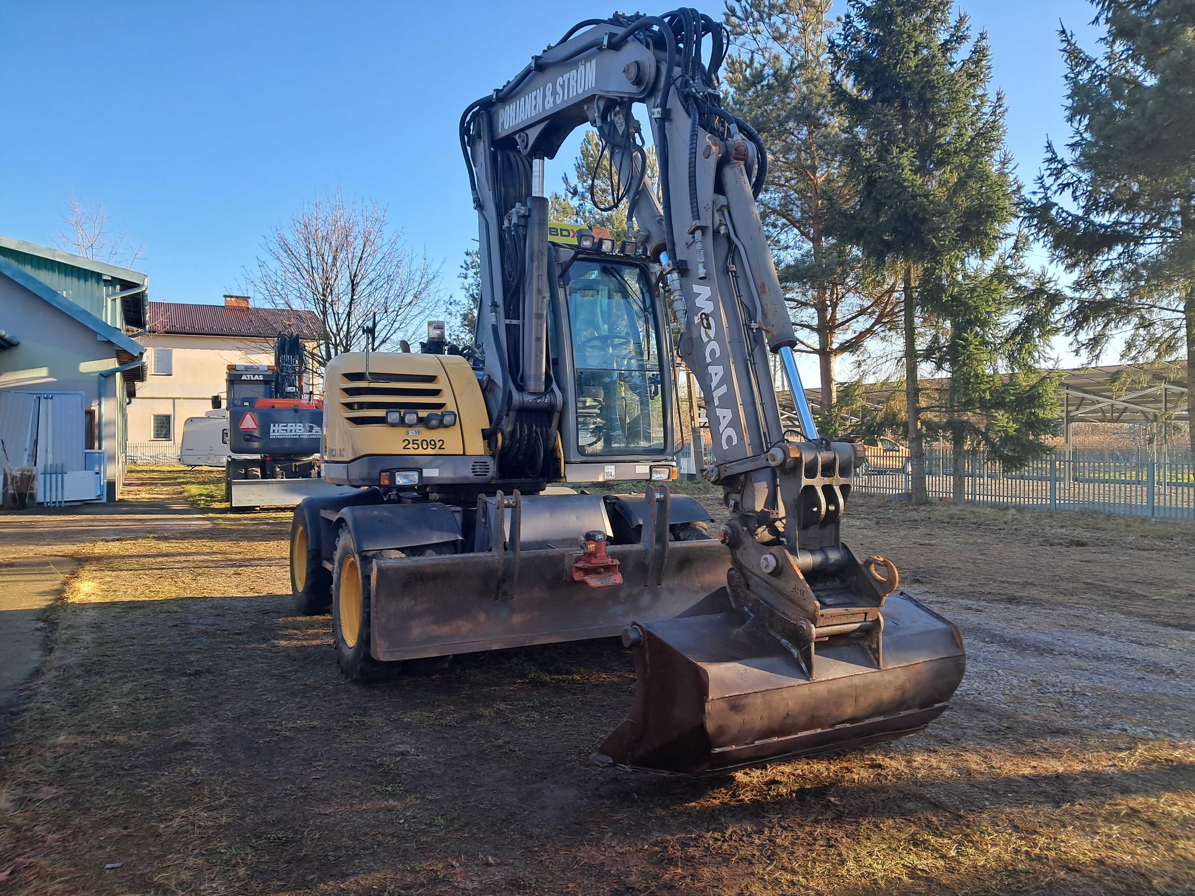 koparka kołowa Mecalac 714 MW 2004 rok