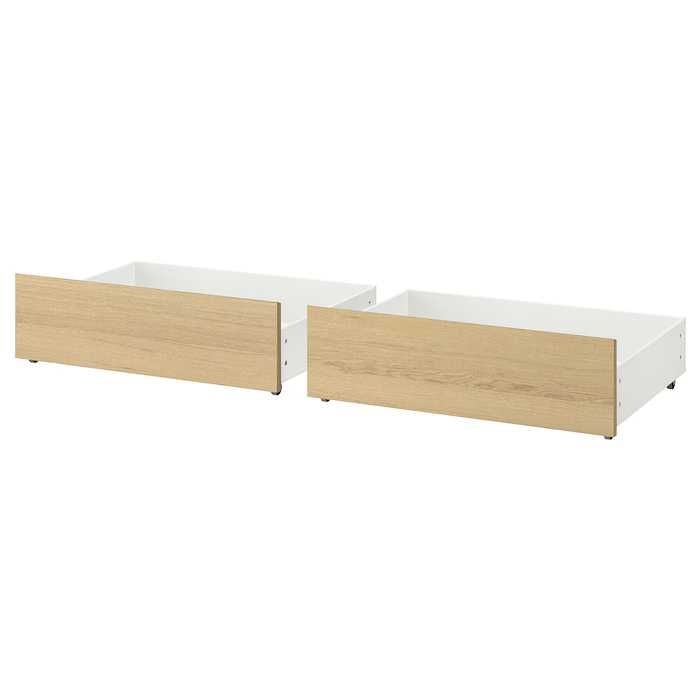 Ikea MALM szuflada pod łóżko ,komplet 2 szt - dostawa gratis