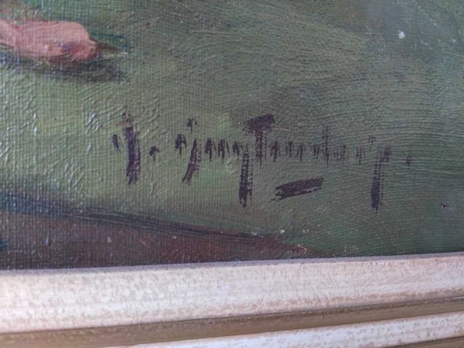 Obraz Martwa natura z przekwitającymi kwiatami, Olej na płótnie