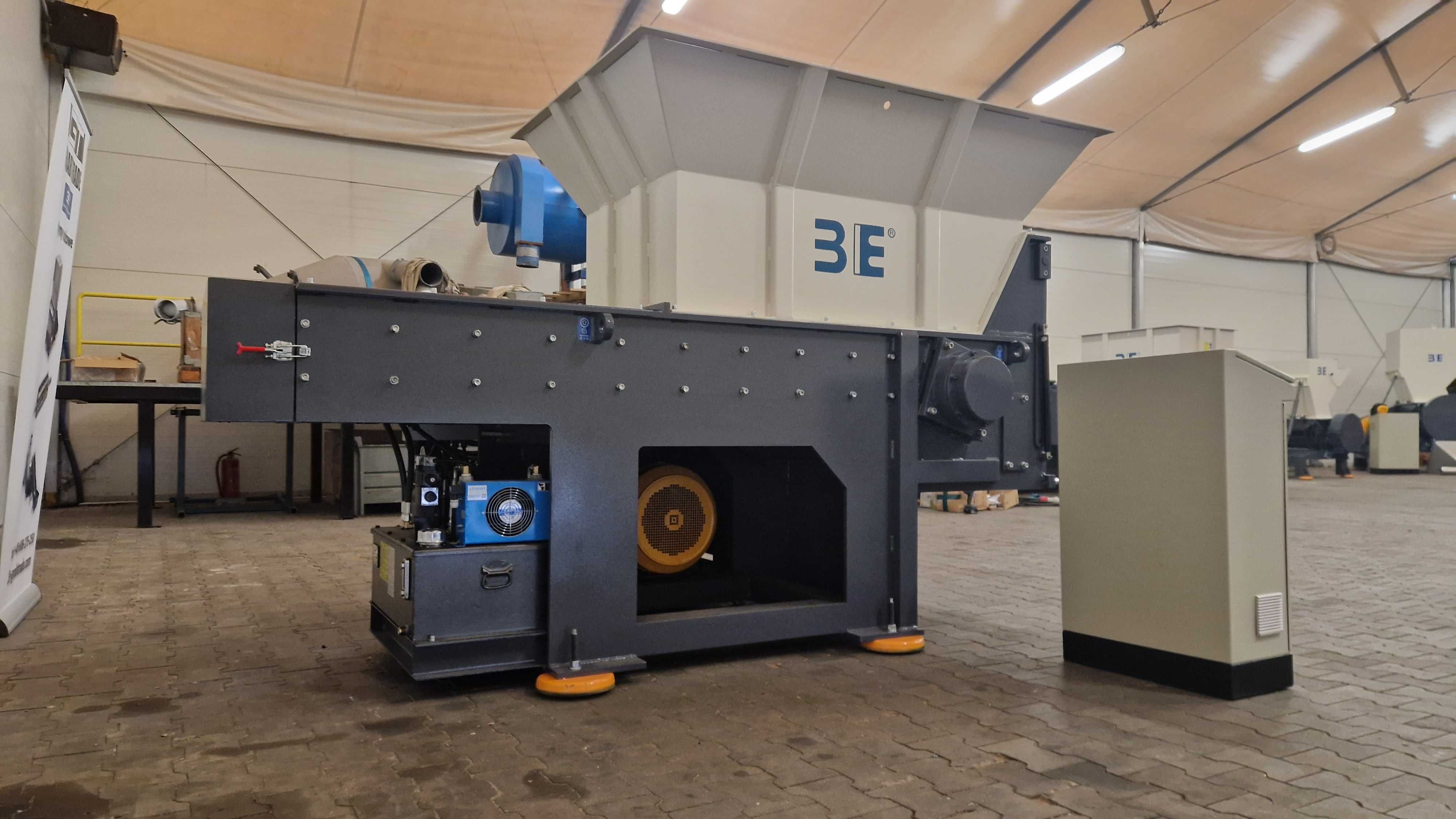 Kruszarka Rozdrabniacz Rębak Shredder rotor dł 800mm 37kW