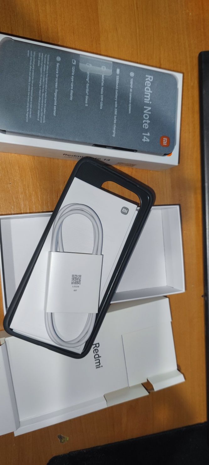 Redmi Note 14 128g  продам СРОЧНО, состояние новый не распакованный