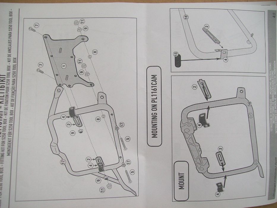 TL1161KIT zestaw CRF1000L ADV SPORT (18>19) Honda
