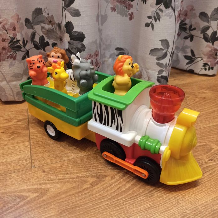 Потяг Лімпопо, паровоз Kiddieland, Кідділенд у відмінному стані