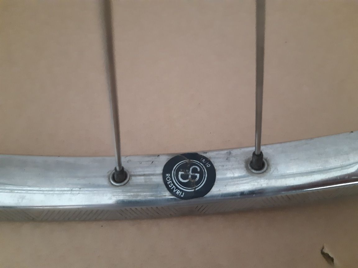 28" przód z hamulcem rolkowym Shimano stalowa obręcz Van Schothorst
