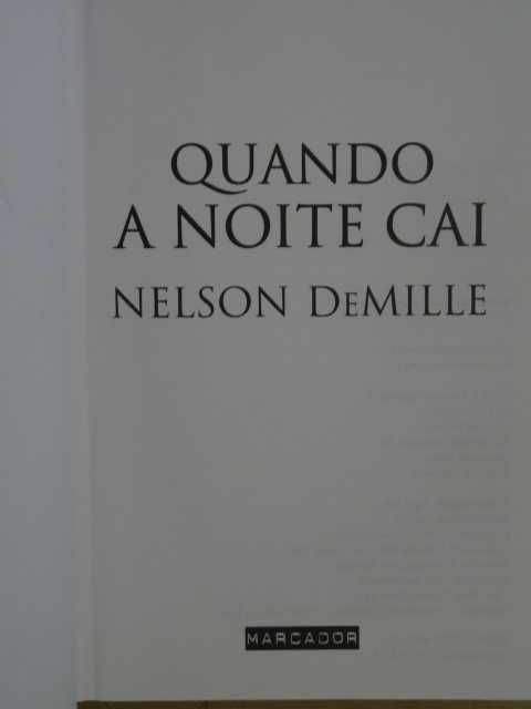 Quando a Noite Cai de Nelson DeMille