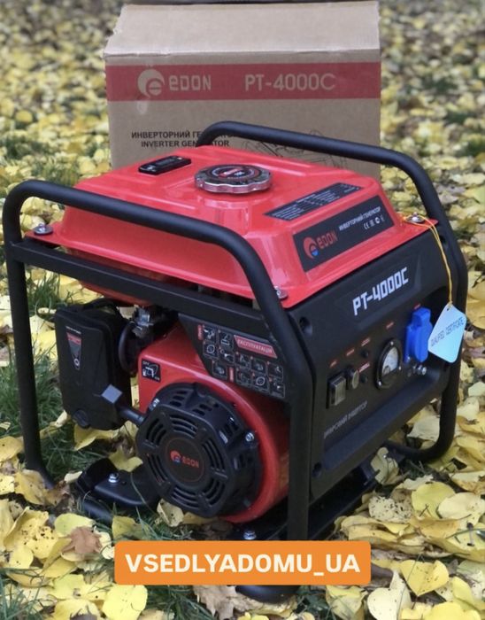 Інверторний генератор Edon PT-4000C. 3.5 кВт, Електрозапуск.