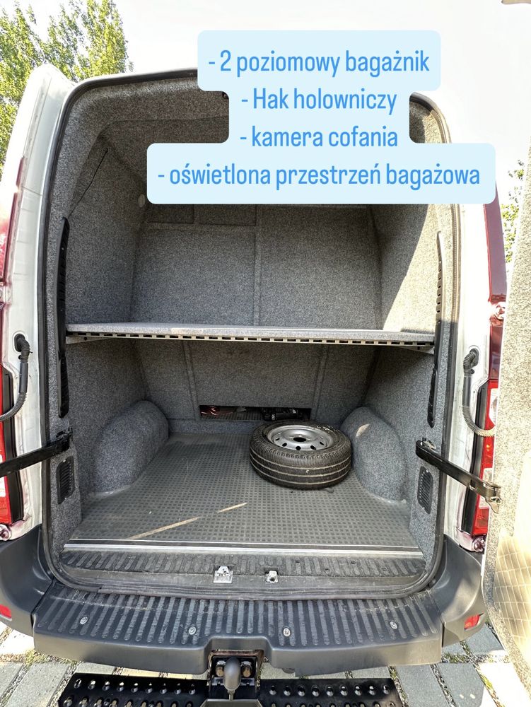 Wypożyczalnia. Wynajem bus 9 osobowy VIP Opel Movano Renault Master