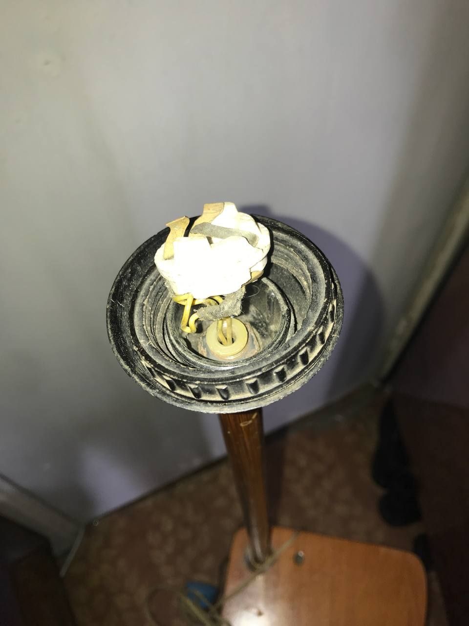 Торшер радянський, напольний ретро