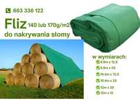 Fliz do nakrywana słomy siana buraków - różne rozmiary, 170gr/m2