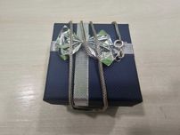 Srebrny łańcuszek damski krótki 42 cm