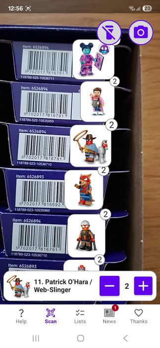 Lego 71050. Spider-Man. Мініфігурки. Повна серія.