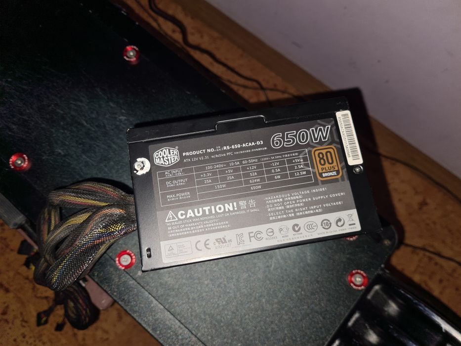 Блок питания ПК Cooler Master GX Bronze 650W