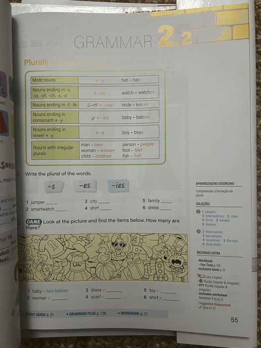 All in manual do professor+ inclusion book+ caderno atividades