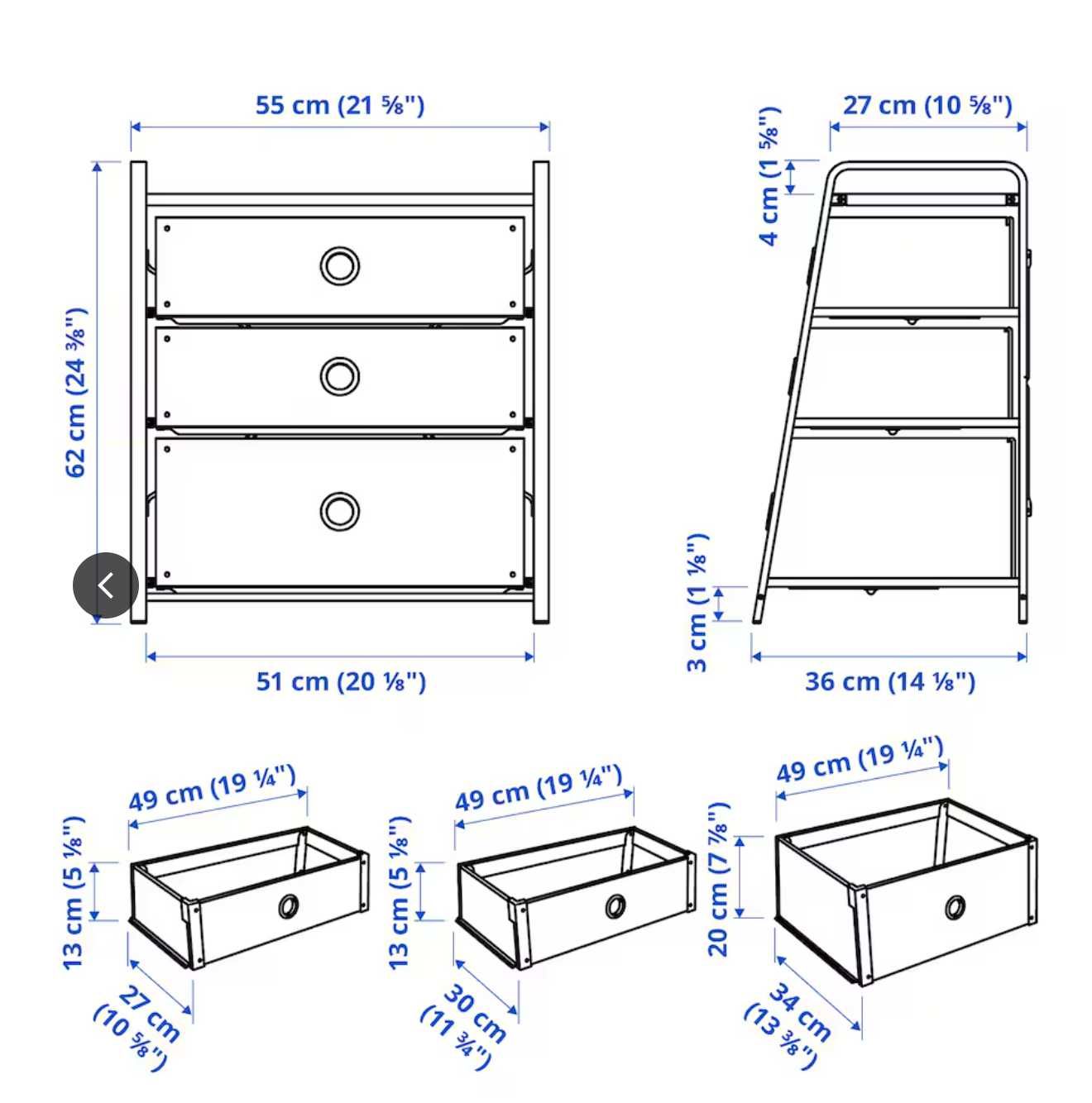 Drawer, Lote Ikea