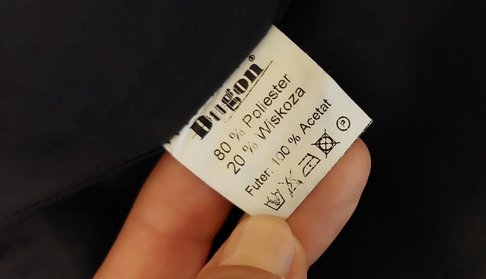 Sukienka czarna beż L Dagon