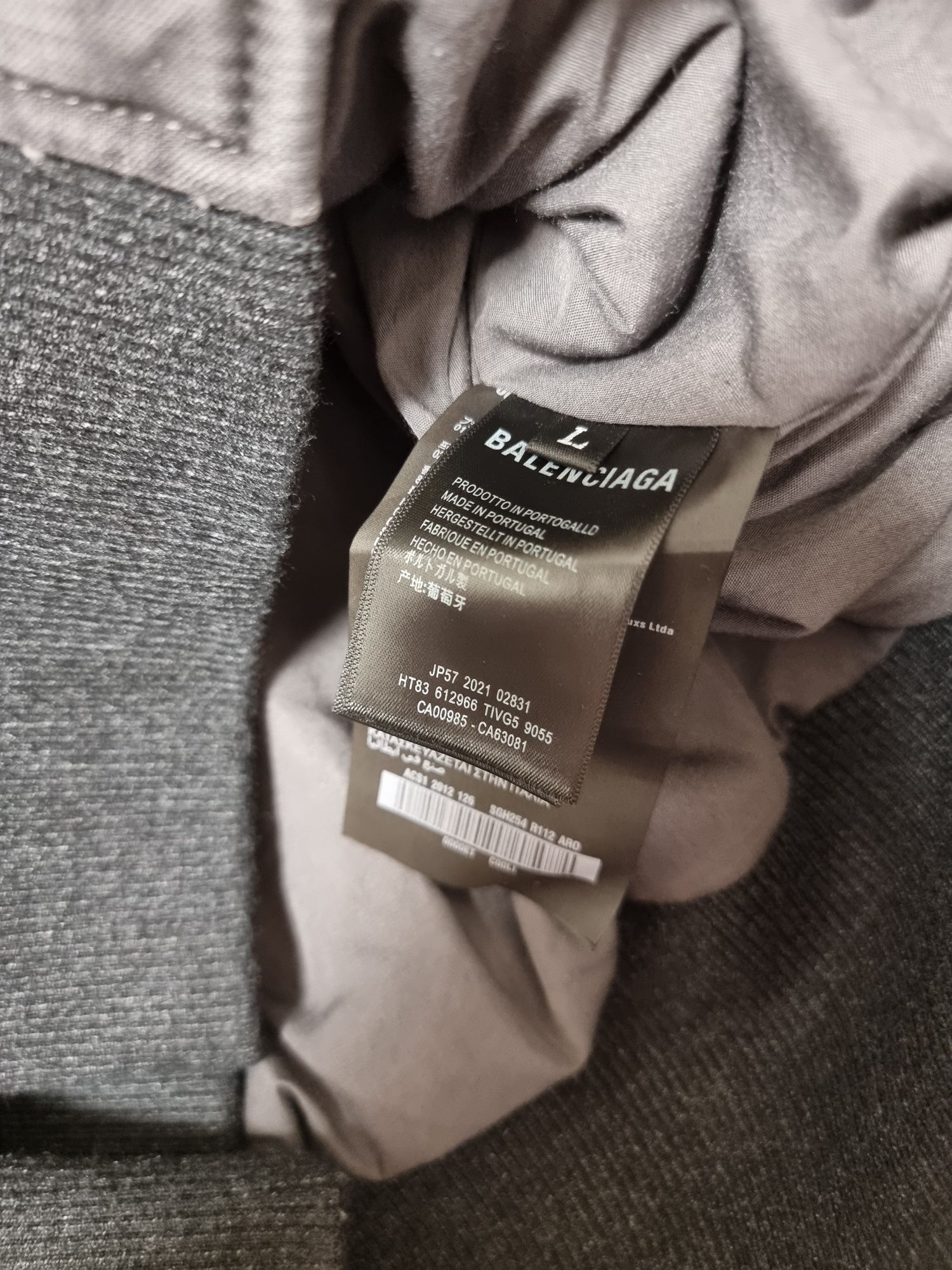 Balenciaga куртка бомбер л оверсайз