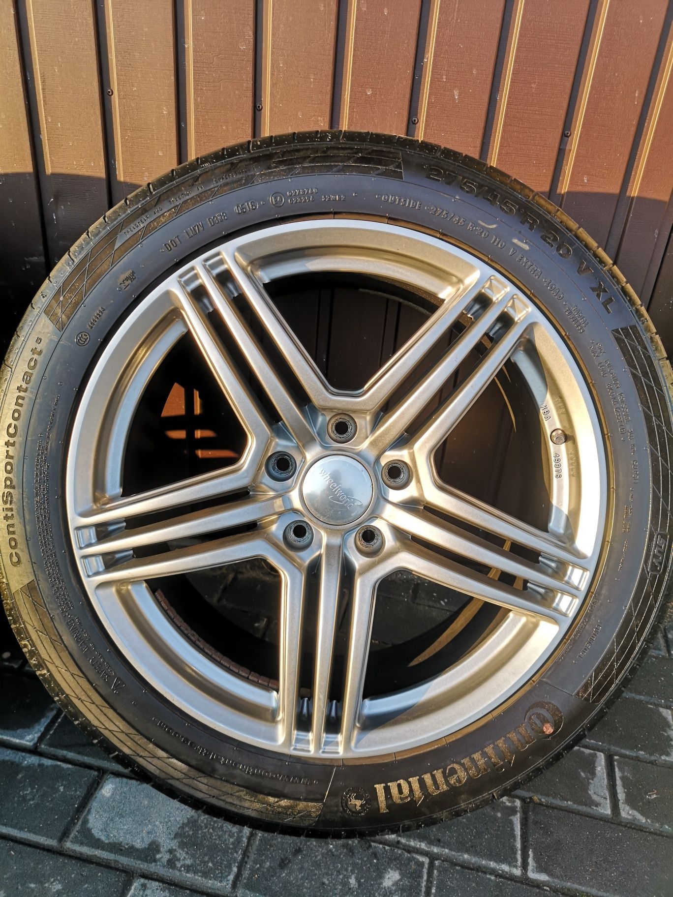 Alufelgi EMR 5x112 Mercedes Audi VW 20 cali ZAMIANA