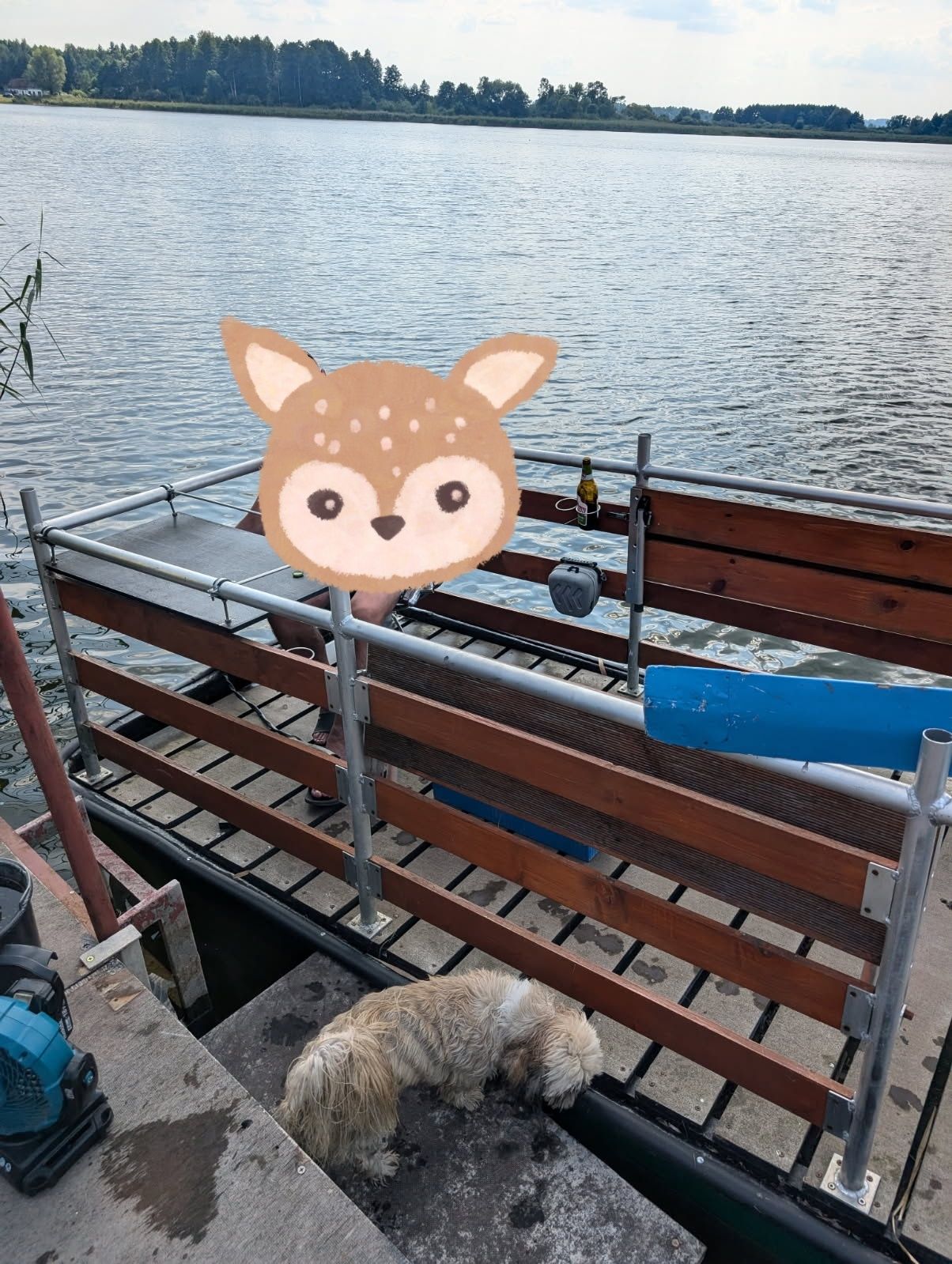 Łódka houseboat łódka