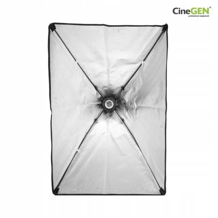 Zestaw fotograficzny CineGEN 2 lampy softbox 50x70 zestaw 2 sztuki