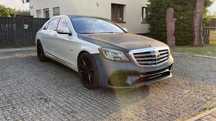 Mercedes-Benz Klasa S MERCEDES S550 4MATIC LONG W222 Lift Biała perła !!